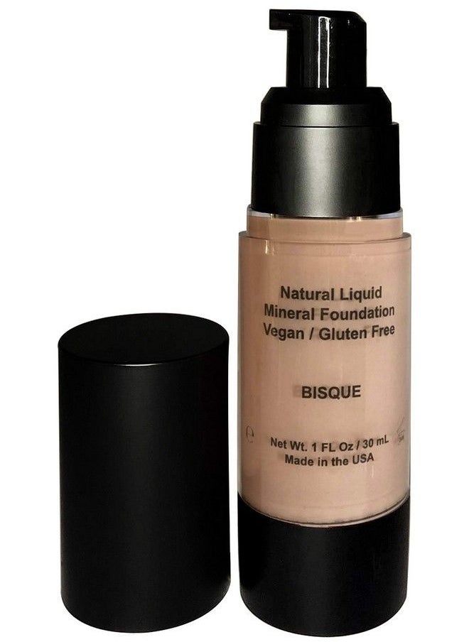 Mom's Secret 100% Natural Foundation Organic Vegan Aloe Based Natural Sun Protection Gluten Free Cruelty Free Made in the USA 1FL Oz (Bisque)  - Image 2