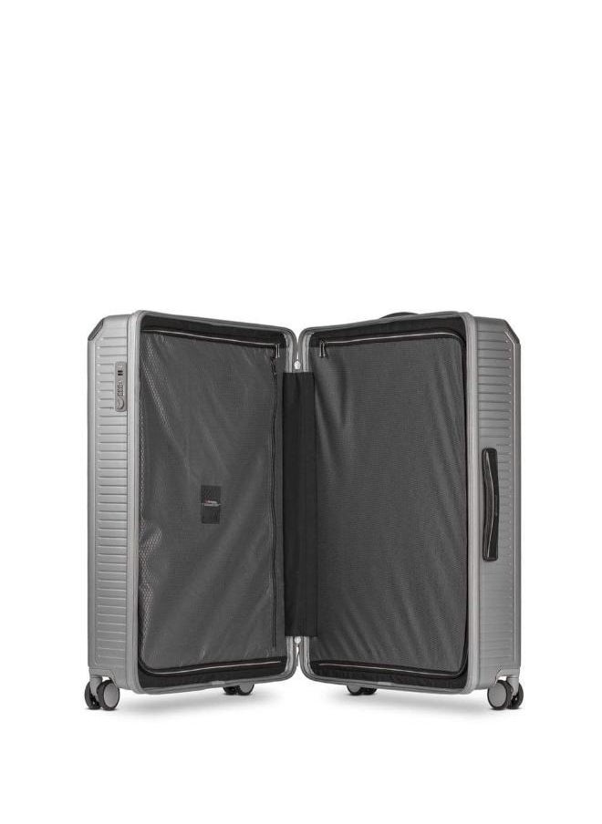 Echolac Shogun 79cm 4 Double Wheel Check-In Luggage Trolley - Silver  - Image 5