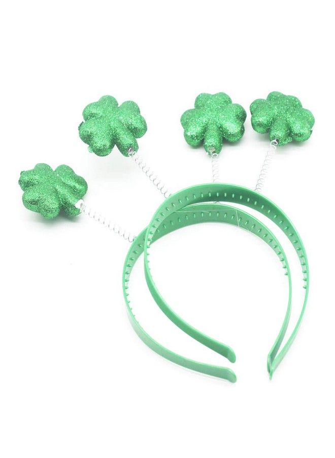 BinaryABC St Patrick'S Day Headband Shamrock Head Boppers Hats St Patrick'S Day Decorations 2Pcs - Image 5
