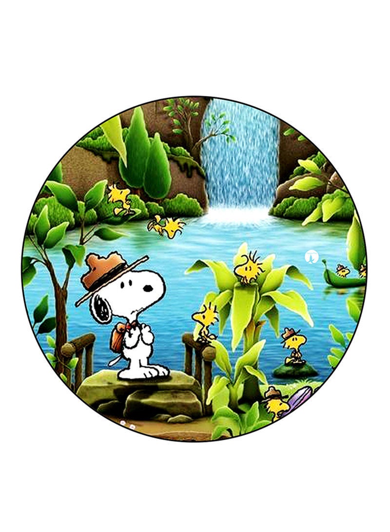RKN Snoopy Printed Mouse Pad  Multicolour