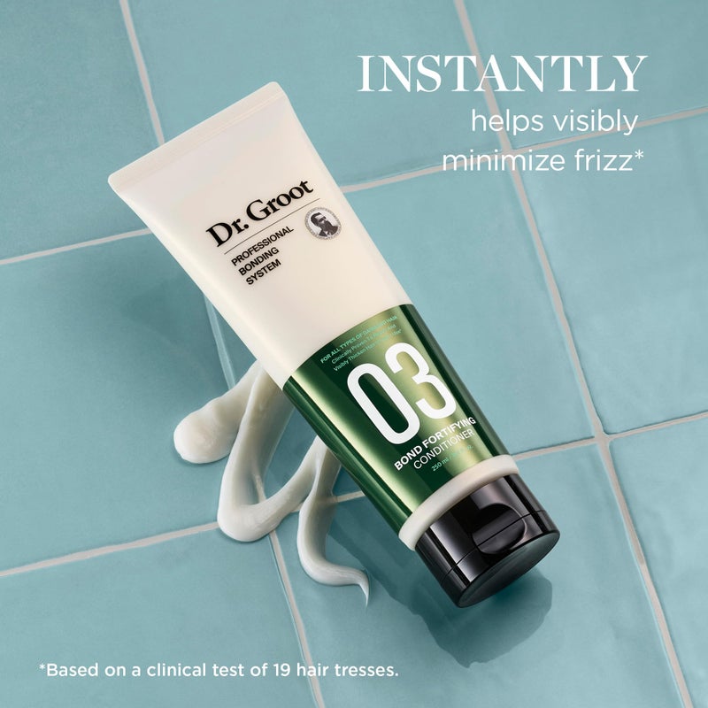 Dr.Groot Dr. Groot Bond Fortifying Conditioner, With Keratin and Silk Protein, Clinically Proven to Repair and Thicken Dry, Thin or Damaged Hair, Kbeauty, Korean Hair Care Professional Bonding System - Image 2