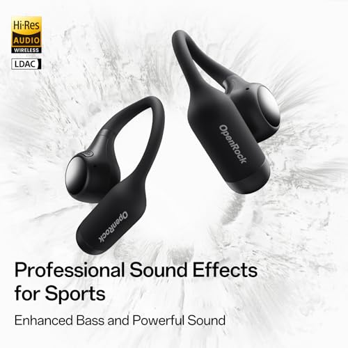 OpenRock S2 Open Ear Headphones, 7G Ultra-Light Design, Hi-Res LDAC Audio, Triple Water-Resistant, Bluetooth 6.0, Effortless Photography, 32H Playtime, Smart APP, Clear Call, Wireless Sports Earbuds - Image 3