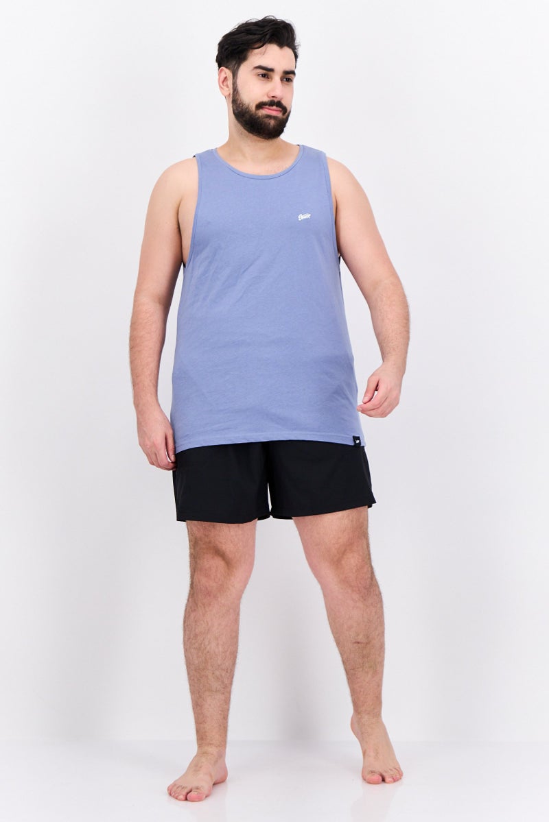 MOTION Men Brand Logo Board Shorts, Black - Image 4