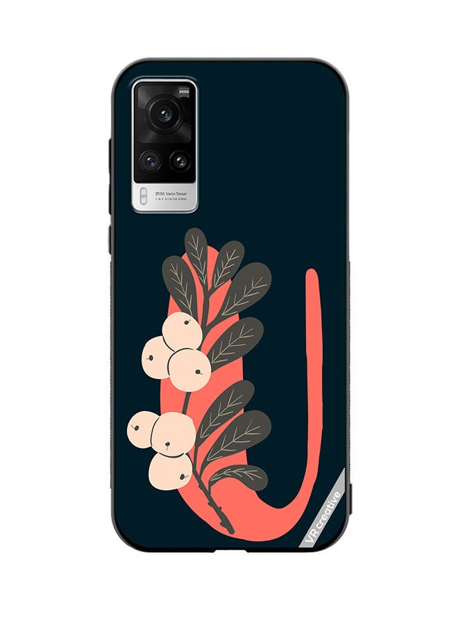 VR CREATIVE Protective Case Cover For Vivo X60 Pro Alphabet U Design Multicolour - Image 1