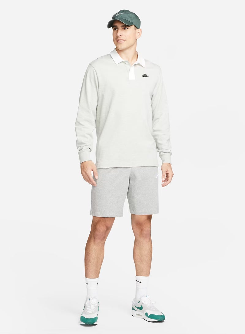 Nike Men's Nike Sportswear Club Jersey Shorts  - Image 4