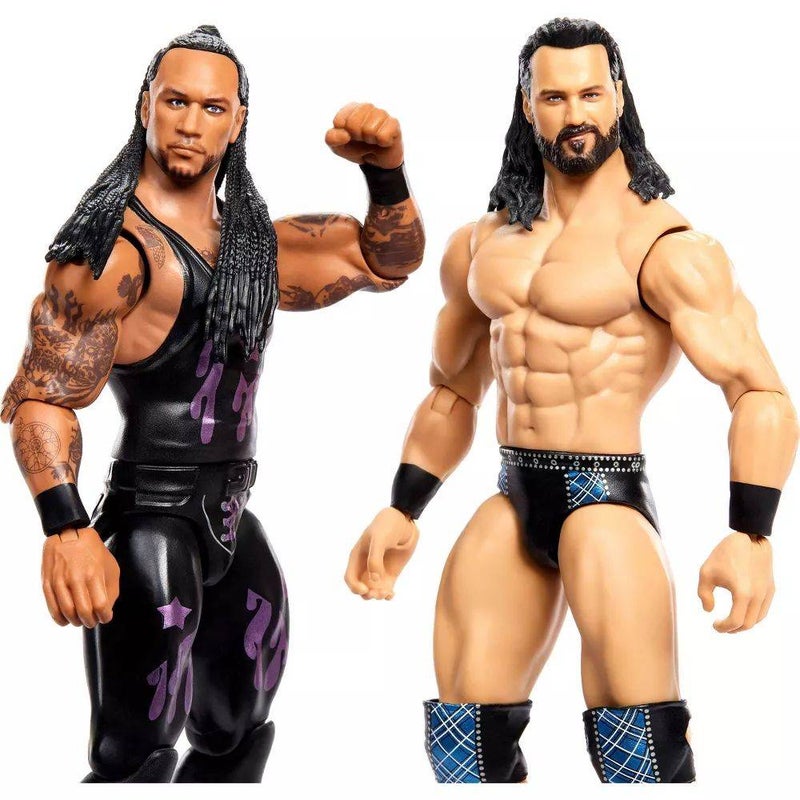 WWE عرض WWE الرئيسي مواجهة درو ماكنتاير ضد داميان بريست 2-باك (17 سم) - Image 2