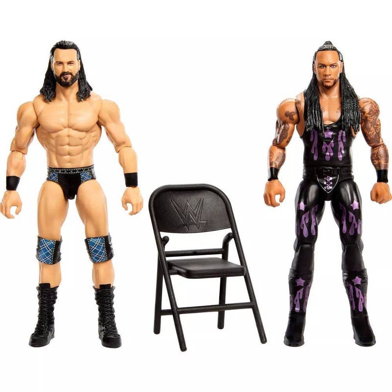 WWE عرض WWE الرئيسي مواجهة درو ماكنتاير ضد داميان بريست 2-باك (17 سم) - Image 3
