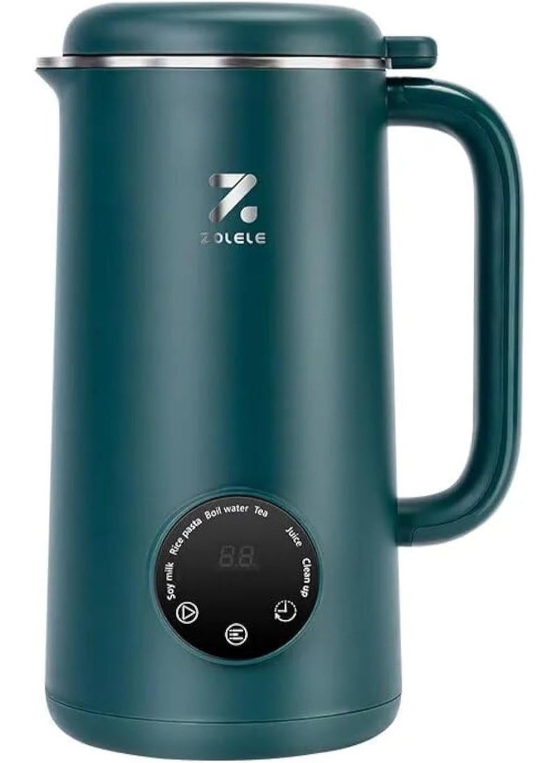 ZOLELE MB601 Multi-Funtional Juice Blender & Electric Kettle with 10 Stainless Steel Blades, 4 Blending Modes & 600ml and Capacity BPA-Free - Green - Image 2