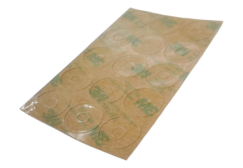 Ultima Sure Grips by Ultima – Non-Slip Ruler Grip Rings with 3M Adhesive Backing – Designed for Quilting & Patchworking – Works on Any Ruler – 30 Rings, 15 Large & 15 Small - Image 3