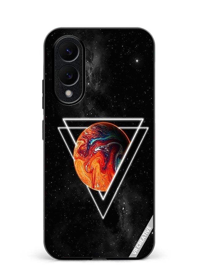 VR CREATIVE Protective Case Cover For Samsung Galaxy S25 Edge Space Design Multicolour