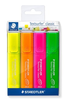 Steadtler 4-Piece Textsurfer Highlighter Multicolor Pack Of 2  - Image 2