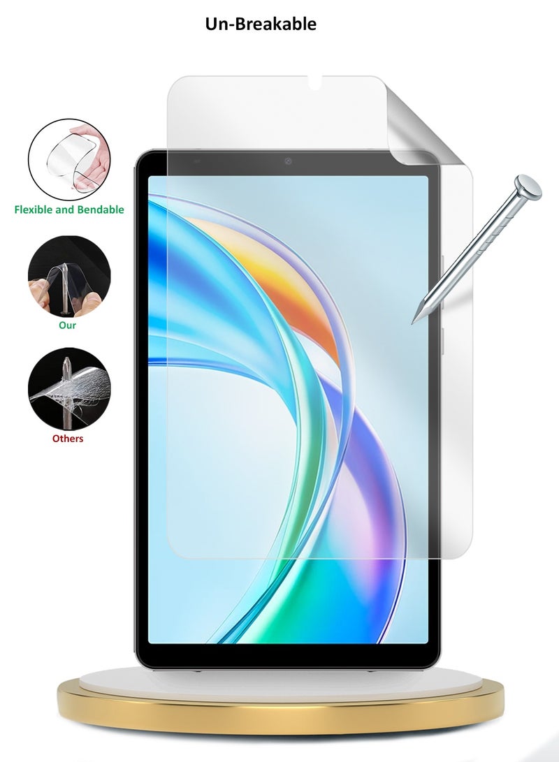 دبليو تيك شاشة حماية هيدروجيل مات مع تقنية Wtech للـ Honor Pad X7 2025 (8.7 بوصات) - ماتي رفيع ومرن (TSHFMN) - شفاف - Image 4