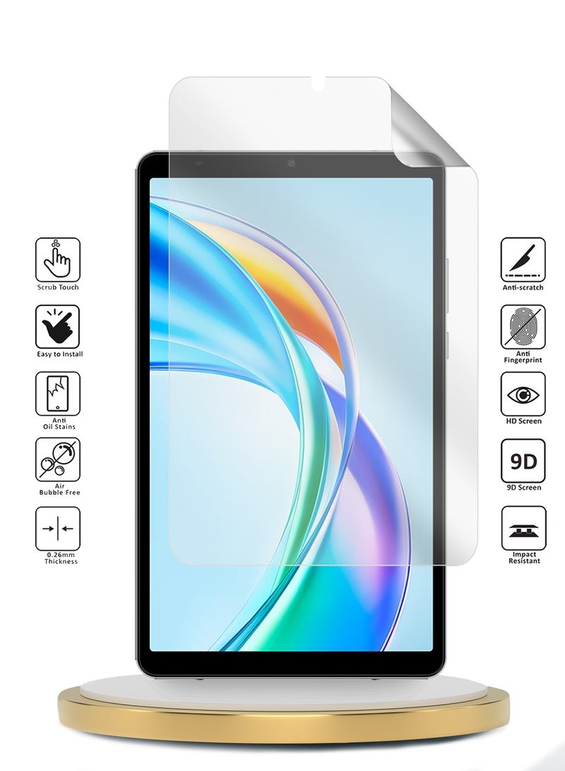 دبليو تيك شاشة حماية هيدروجيل مات مع تقنية Wtech للـ Honor Pad X7 2025 (8.7 بوصات) - ماتي رفيع ومرن (TSHFMN) - شفاف - Image 2