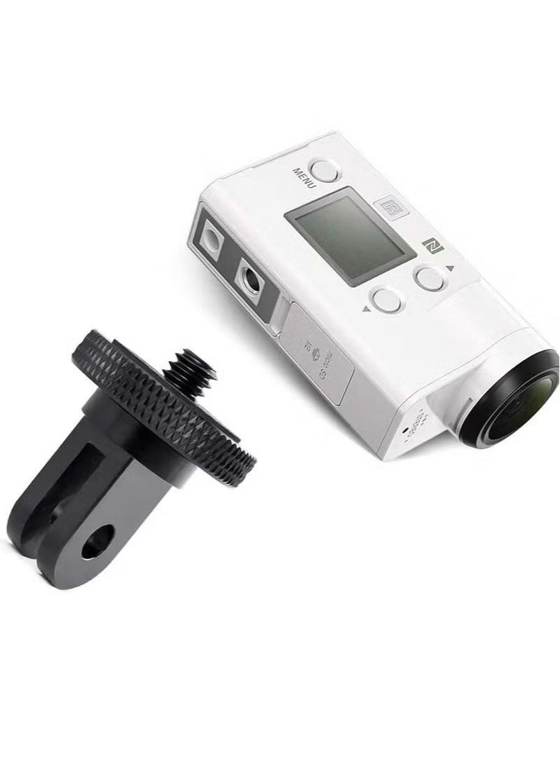 Camera Tripod Mount for Gopro Adapter, 2Pcs 1/4-20 Screw Conversion Adapter for GoPro Hero10, Insta360 ONE X3, X2, Go 2, Xiaomi Yi and Other Action Cameras - Image 5