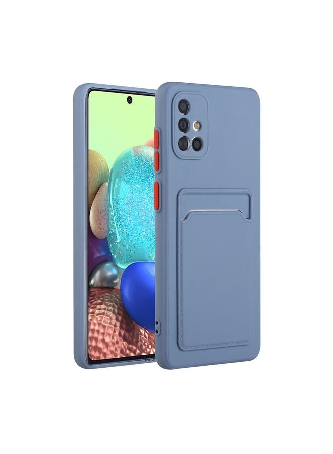 erorex Case For Samsung Galaxy A71 5G Card Slot Design Shockproof TPU Protective Case - Image 1