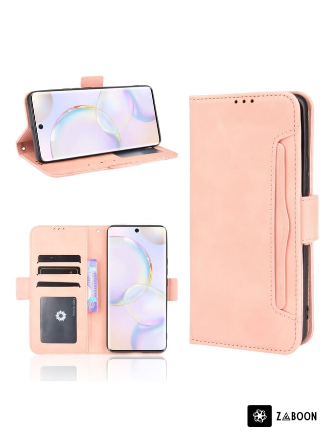 Zaboon Protective Case For Tecno Pop 5 Crossbody 3D Embossed Flip Leather - Image 1