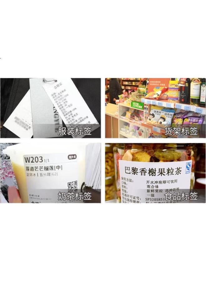 Gprinter Gp-2120Tua Thermal Label Printer, Computer Version, Milk Tea/Food/Dining Label Printer, Clothing Tag/Quality Certificate/Barcode Adhesive Printer - Image 3