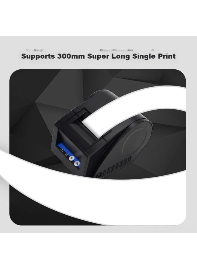 Gprinter Gp-2120tua Thermal Label Printer, Computer Version, Milk Tea/food/dining Label Printer, Clothing Tag/quality Certificate/barcode Adhesive Printer - Image 4