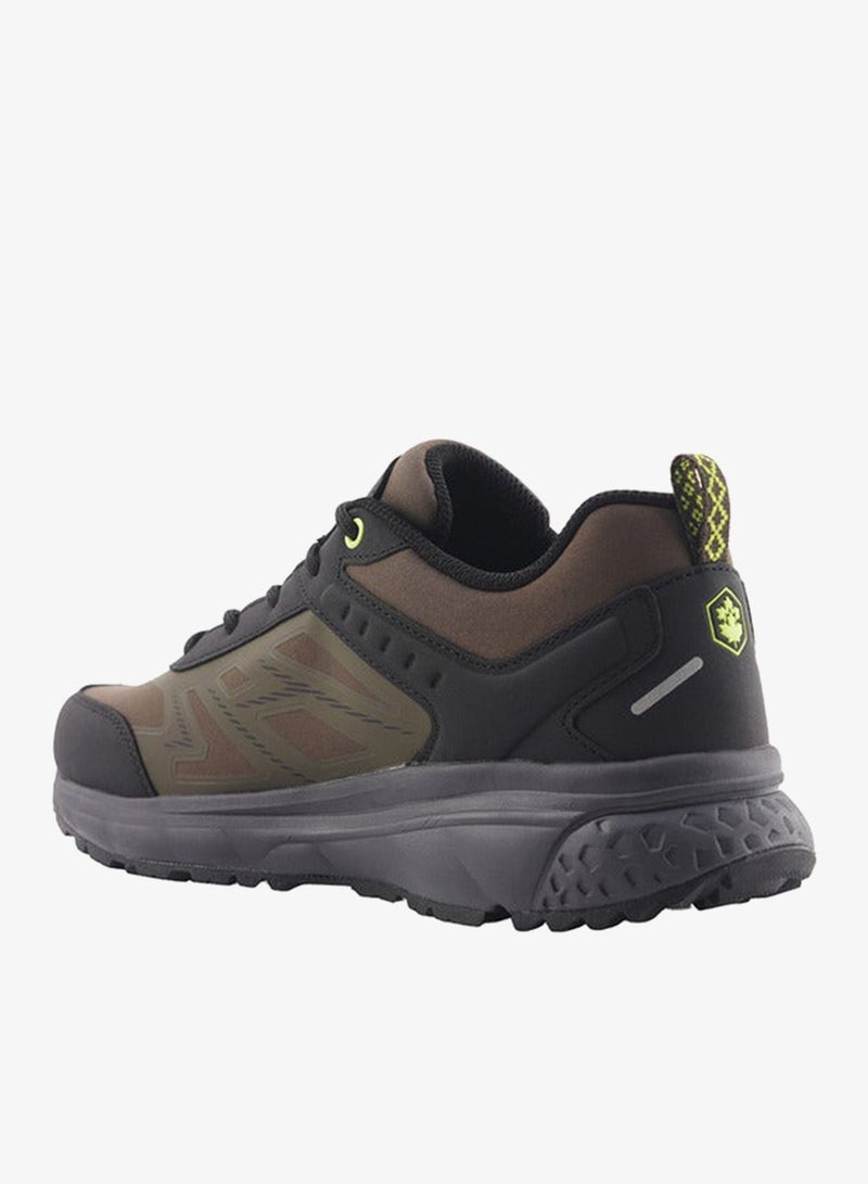 LUMBERJACK Men JOSEP Panelled Lace-Up Sneakers - Image 3