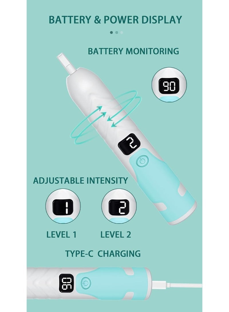 general Electric Baby Bottle Brush Cleaner Baby Bottle Washer 8 in 1Automatic Bottle Cleaning Brush Set - Image 4