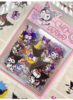 Kağıt Gemi Paper Ship Sanrio Character Kuromi 25 Sheets Pet Sticker Set Pink Pack  - Image 4