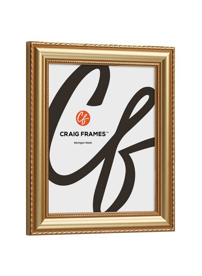 Craig Frames 24x36 Picture Frame, Victoria Ornate Gold Wood, Wall Hanging - Image 4