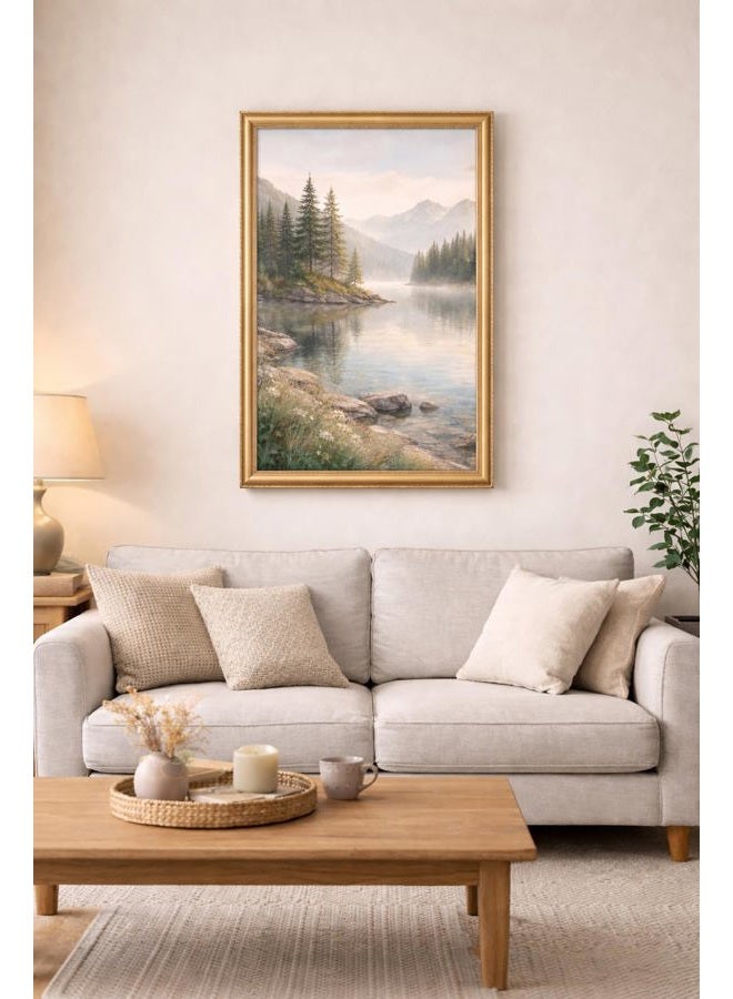 Craig Frames 24x36 Picture Frame, Victoria Ornate Gold Wood, Wall Hanging - Image 3