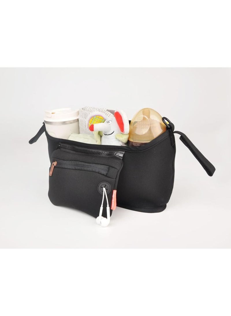 BabyDream Babydream stroller organizer bag-Black  - Image 5