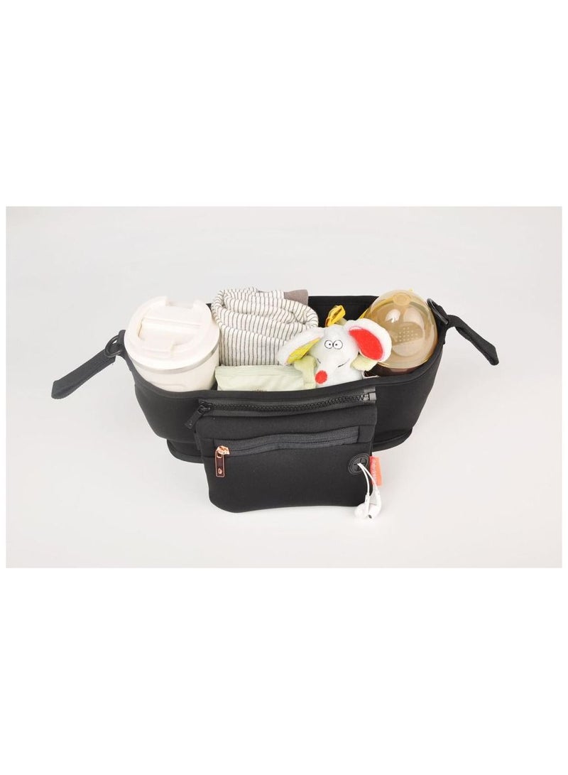 BabyDream Babydream stroller organizer bag-Black  - Image 4