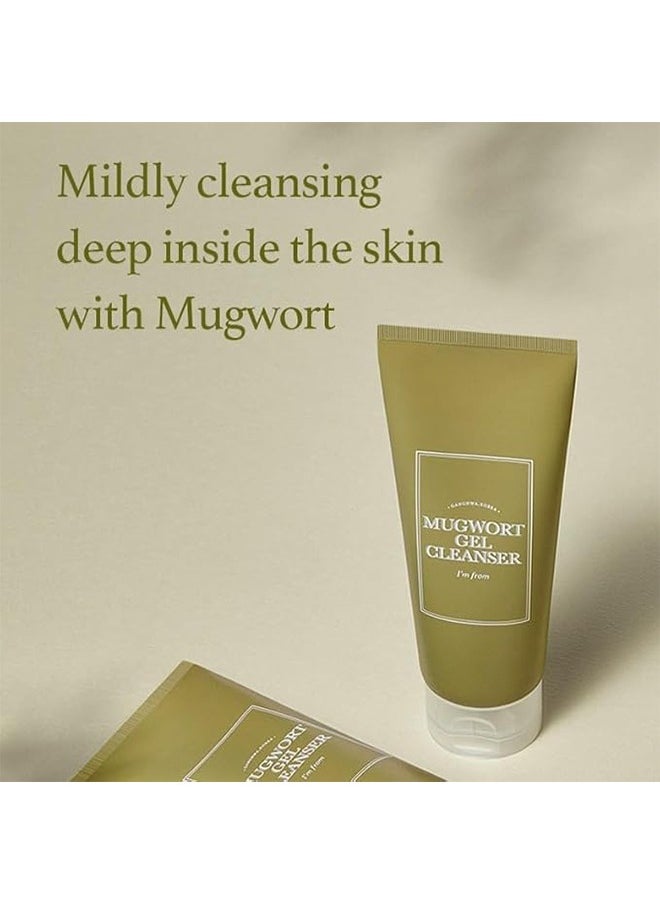 I'M FROM Mugwort Gel Cleanser 150ml, Mugwort Extract 60%, Natural Herbal Cleanser, Calming and Soothing Skin, Micro Cleansing Gel Suitable for All Kinds of Skin  - Image 2