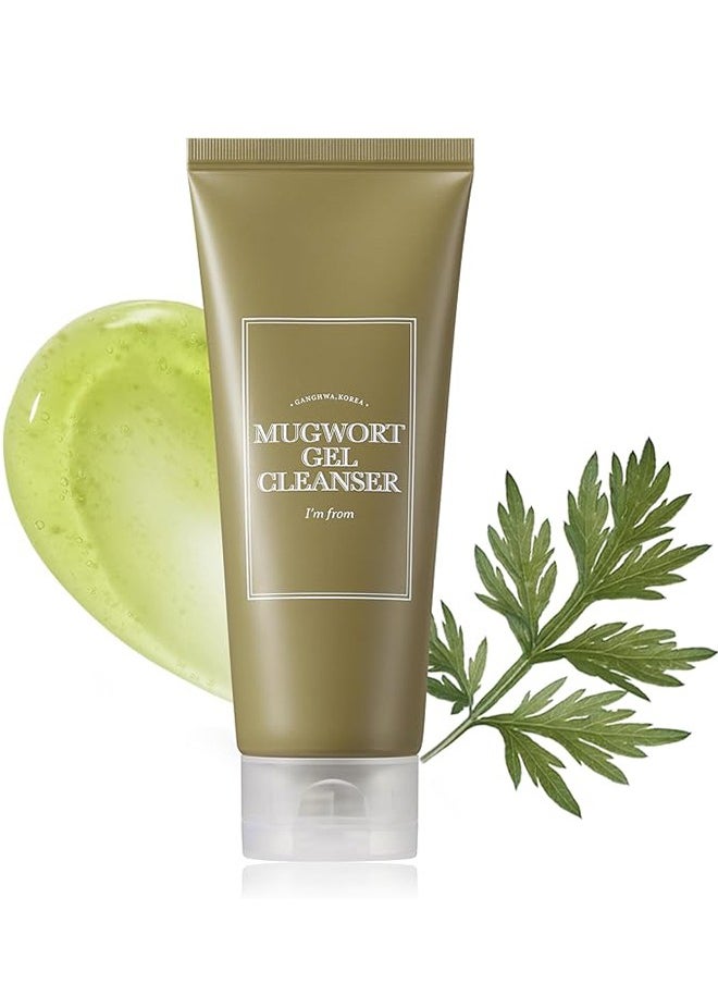 I'M FROM Mugwort Gel Cleanser 150ml, Mugwort Extract 60%, Natural Herbal Cleanser, Calming and Soothing Skin, Micro Cleansing Gel Suitable for All Kinds of Skin  - Image 1