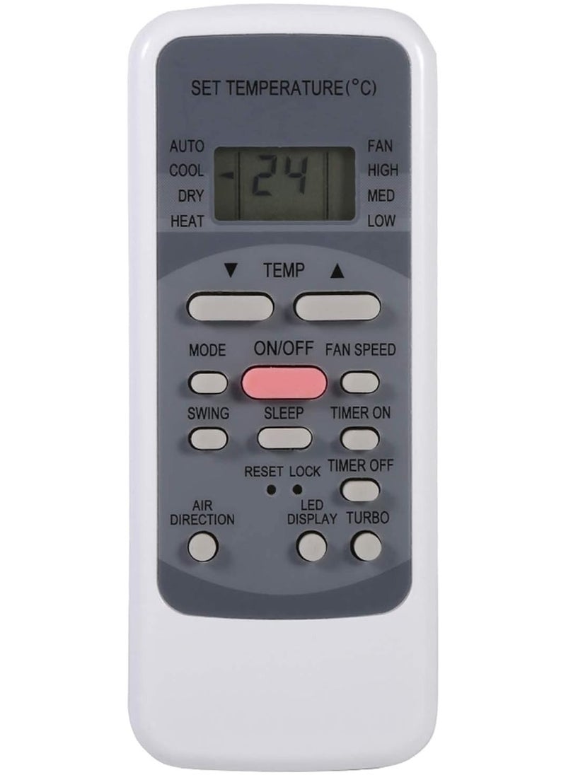 Generic - Air Conditioner Remote Control,Low Power Consumption, Air Conditioner Remote Control Replacement Universal Controller for Midea R51M/E - Image 1