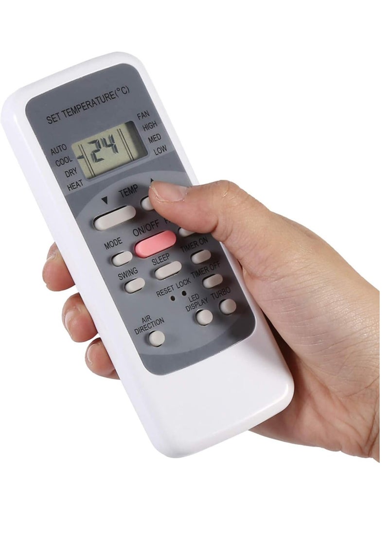 Generic - Air Conditioner Remote Control,Low Power Consumption, Air Conditioner Remote Control Replacement Universal Controller for Midea R51M/E - Image 1