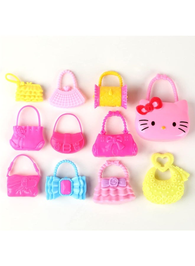 DUNISO 42 Pcs Doll Clothes and Accessories Set,Doll Clothes Outfit,Fashion Design Kit for 11.5Inch Doll, Easy to Put on and Take Off,Gift for Girls - Image 5