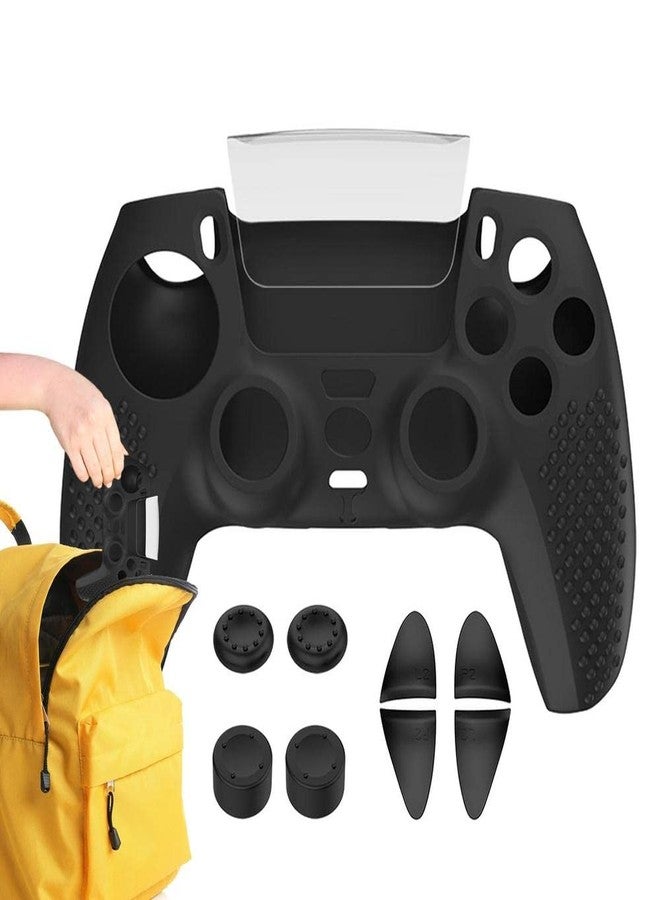 XBERSTAR Anti-Slip Silicone Protector Cover +Rocker Cap for PS5 Edge Controller - Image 4