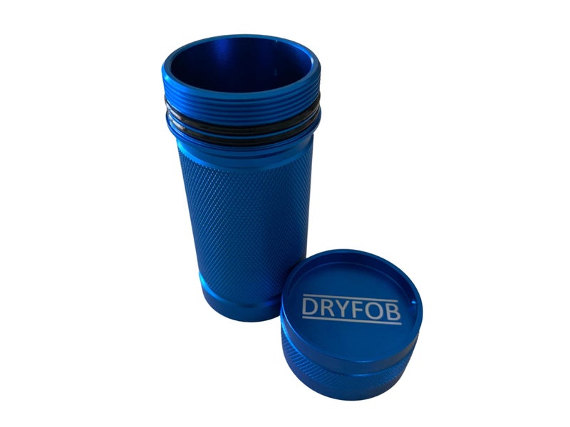 DRYFOB Waterproof PLB or Car Key Container, Case, Holder for Scuba Diving and Watersports, Rugged Aluminum, Rated to 1,200ft (365m) - Image 2