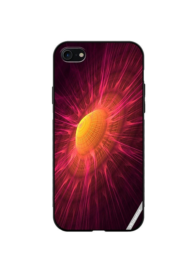 VR CREATIVE Protective Case Cover For Apple iPhone SE (2022) Abstract Design Multicolour - Image 1