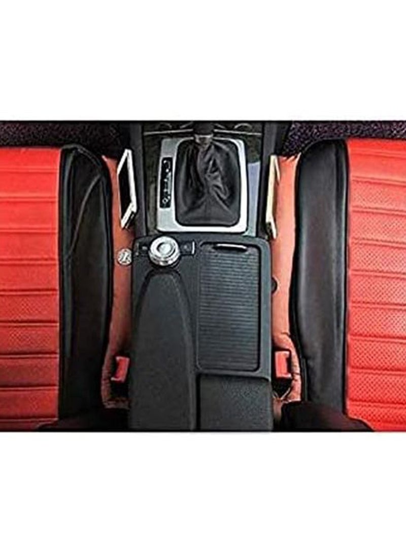 CAR SEAT GAP FILLER 2 Pcs Brown - Image 1