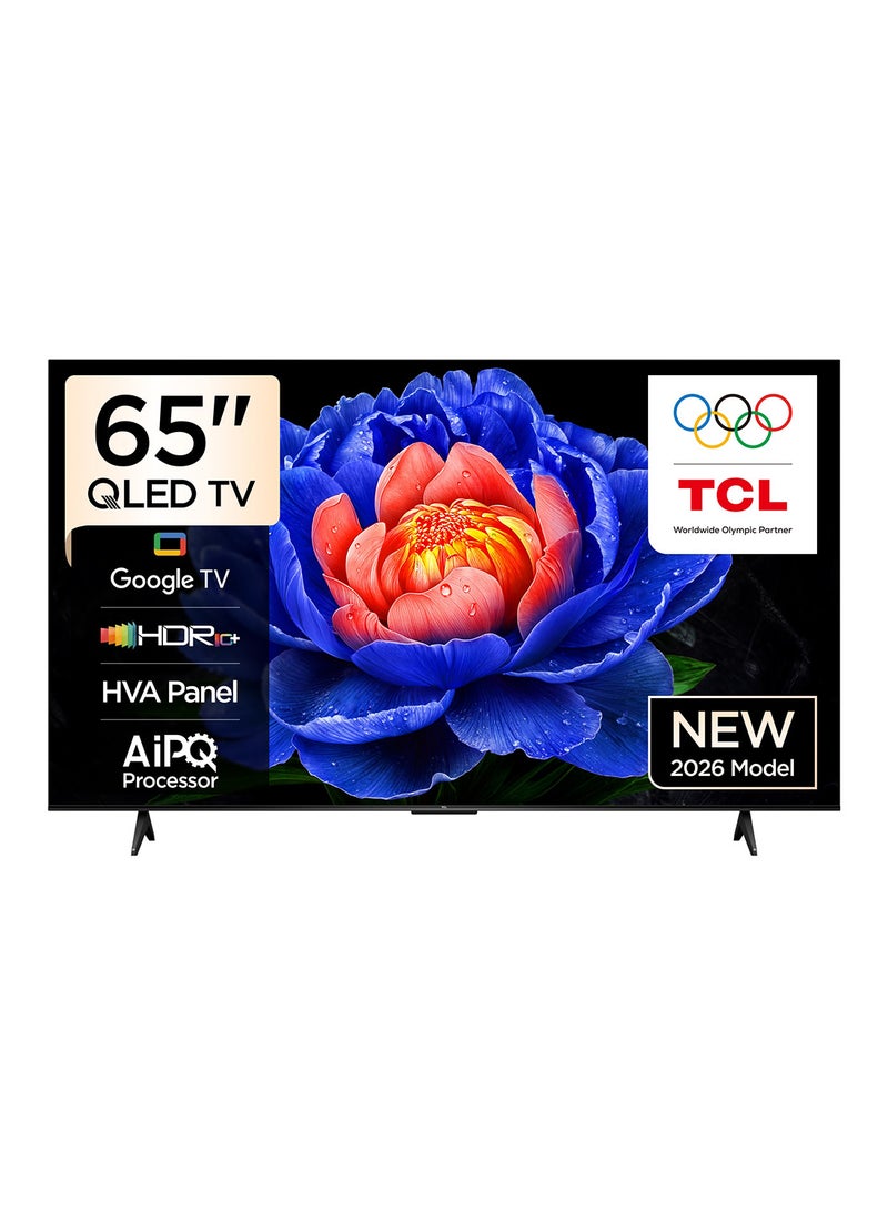 تي سي إل تلفاز ذكي 65 بوصة 4K UHD، QLED، Google TV، 2026، ضمان لمدة سنتين - Image 1
