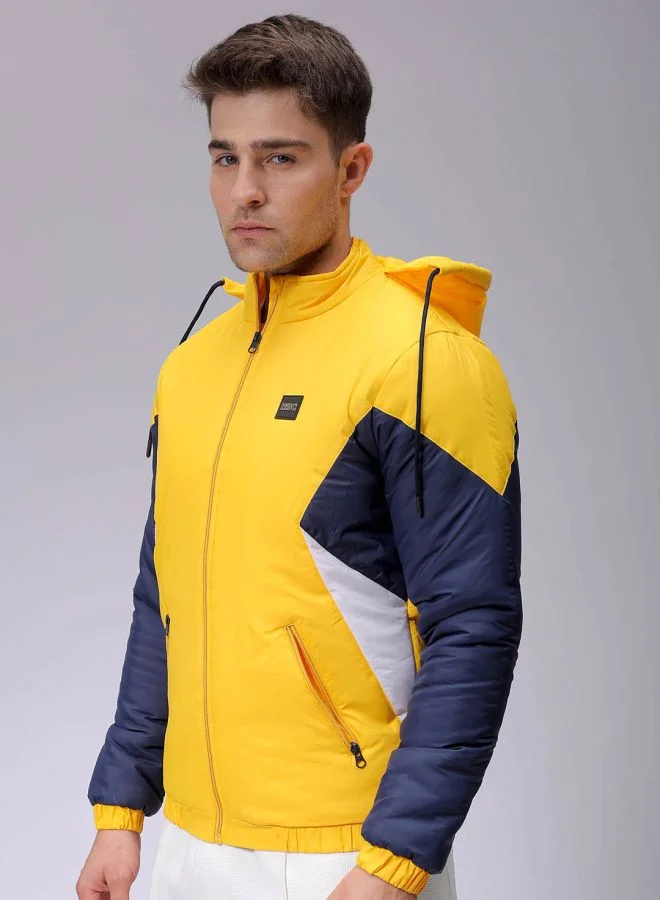 شركة المرآب الهندية Men Slim Fit Mix & Match Puffer Jackets