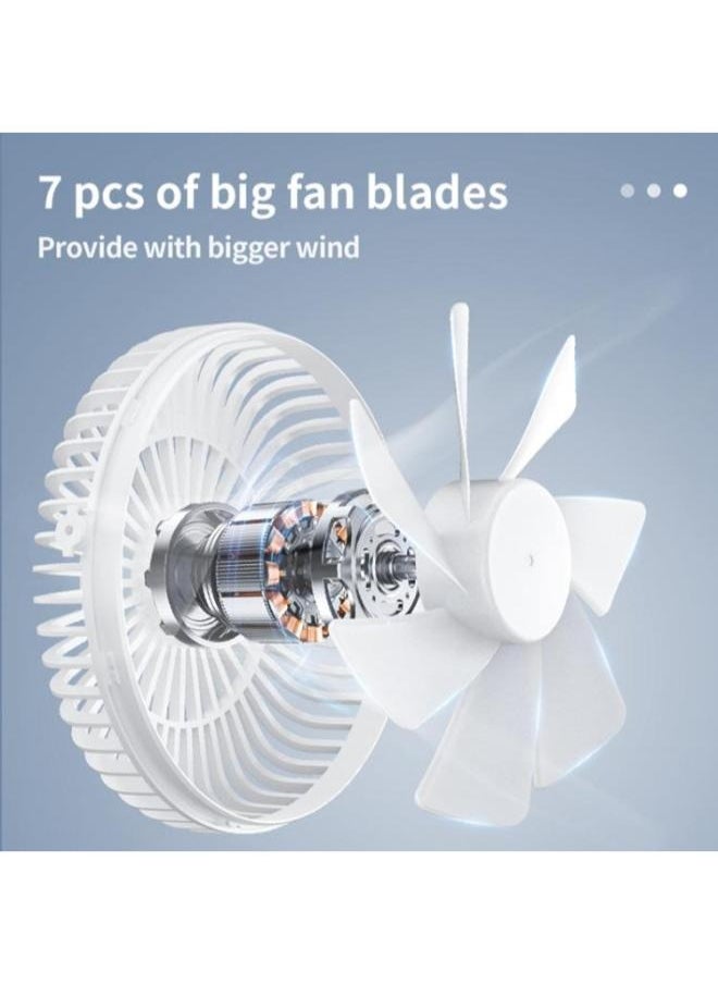 Yesido - Yesido YF12 5W Type-C Charging Desktop Wired Fan - Image 1