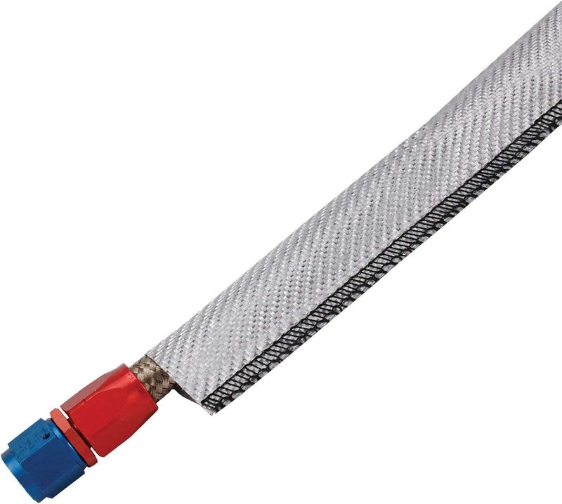 Design Engineering 010232 Ultra Sheath MA 0.75" x 3' Lightweight Extreme Heat Protection for Hoses, Fuel Lines & Electrical Wiring - Image 1