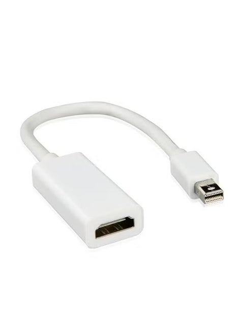 Mini DisplayPort DP to HDMI Adapter Cable – Compatible with Mac - MacBook Pro & MacBook Air – High-Quality Video & Audio Output for External Displays