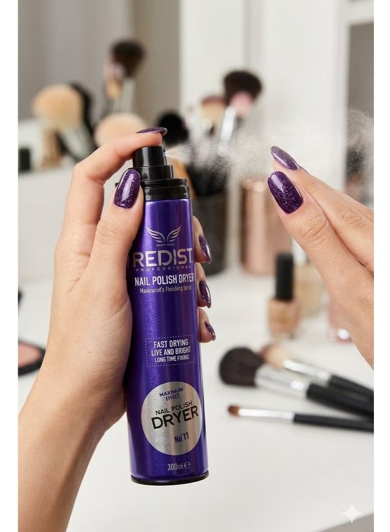 REDIST Nail Polish Dryer Spray 300 ml - Image 3