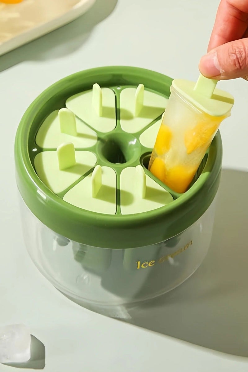 CHU DAI Stainless Steel Vegetable Peeler & 20-Pack Stainless Steel Scouring Pads & Popsicles Molds with Sticks 8 Piece Popsicle Mold Ice Cream Molds Small Popsicle & Dessert Spoon Set, 4 Pcs Shovel Shape Stainless Steel Spoons, Ice Cream Fruit Spoon for Home, Kitchen or Restaurant & 3-pack Body Brush Dry Brushing Shower Bath Brush Long Handle Gentle Back Skin Scrubber Exfoliate Massage Improve Blood Circulation Cellulite TreatmentBundle - Image 4