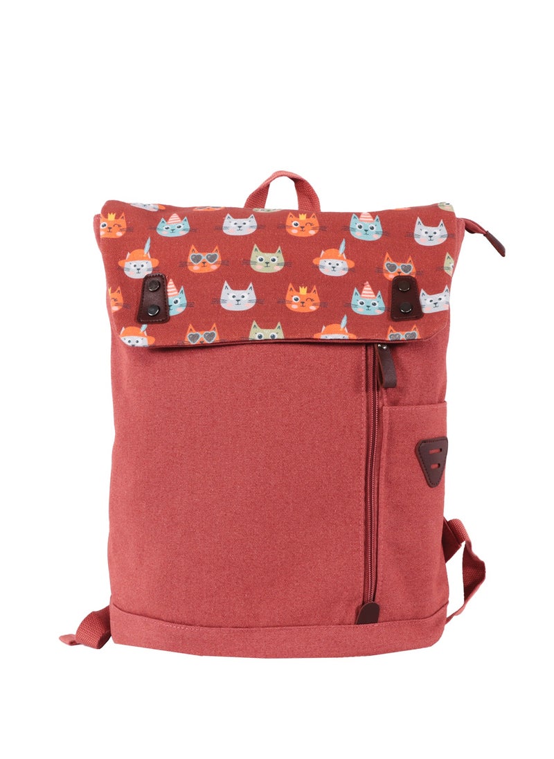 Biggdesign Cats Patterned Laptop Backpack, Anti-Theft Waterproof Work Bag with Laptop Compartment, Travel Backpack, School Computer Backpack, Compatible with 15-inch Laptop and Notebook  - Image 1