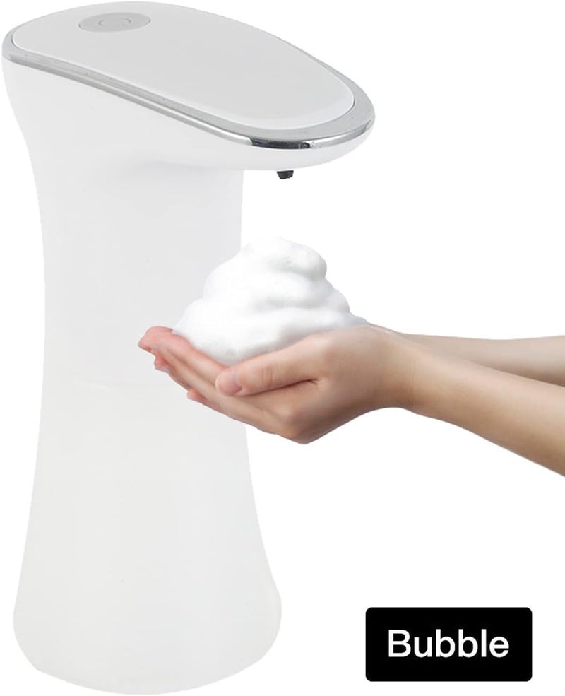 ويوبلز موزع صابون أوتوماتيكي، موزع صابون قابل للشحن عبر منفذ USB، حاوية صابون للمطبخ والحمام والفنادق - Image 3