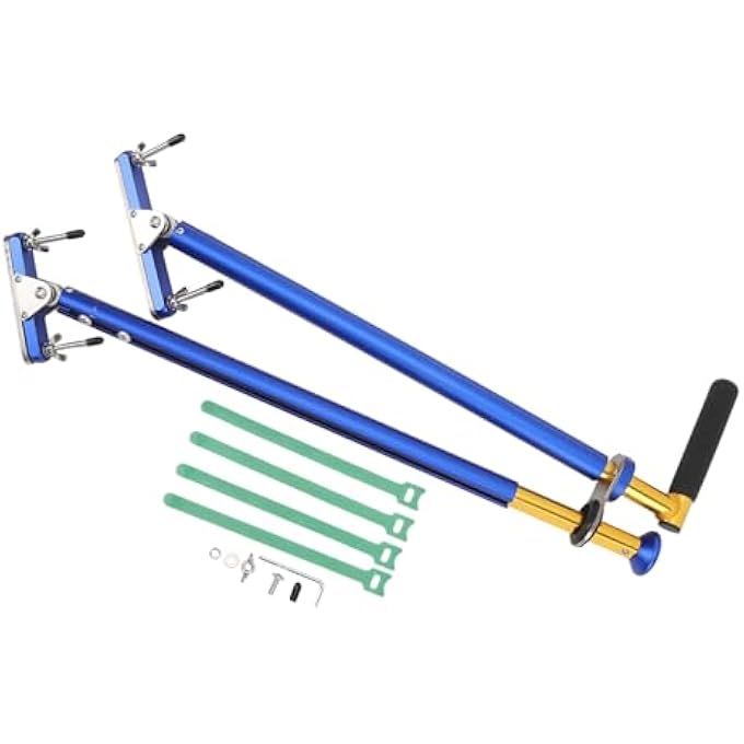 ريحني أدوات التحكم اليدوية للسائقين ذوي الإعاقة مجموعة تحويل القيادة اليمنى قابلة للتعديل بطول السائق المعاق مساعدة دواسة السيارة التحكم في اليد للمركبة الأوتوماتيكية - Image 5