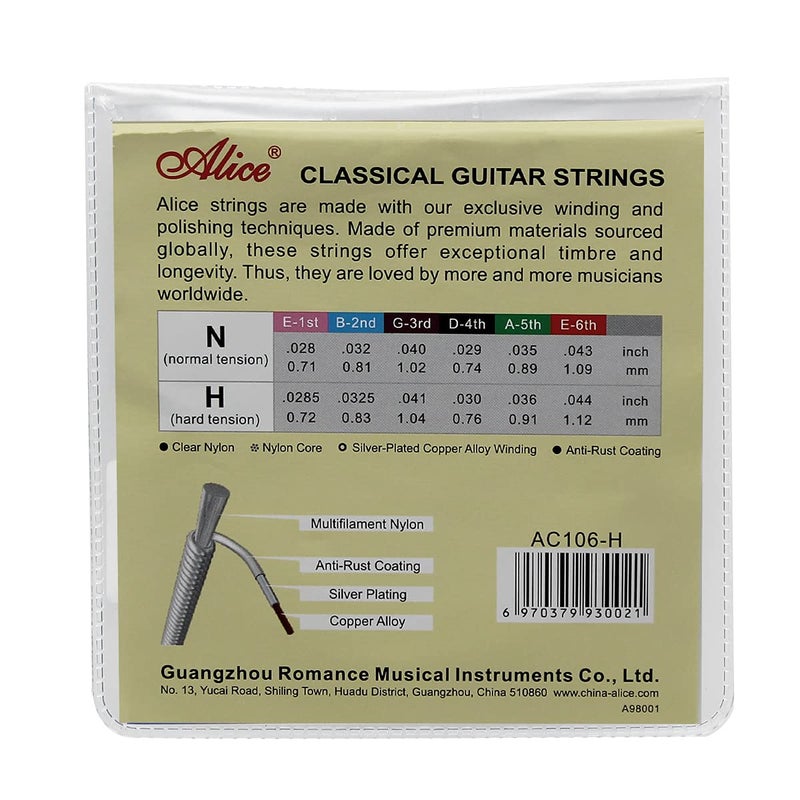 Alice CLASICAL ACOUSTIC GUITAR STRINGS - Image 2