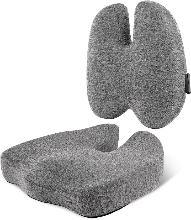 CareFoam Memory Foam Coccyx Seat Cushion for Tailbone Pain | 2-Year Warranty | Sciatica & Back Pain  Relief - Image 2